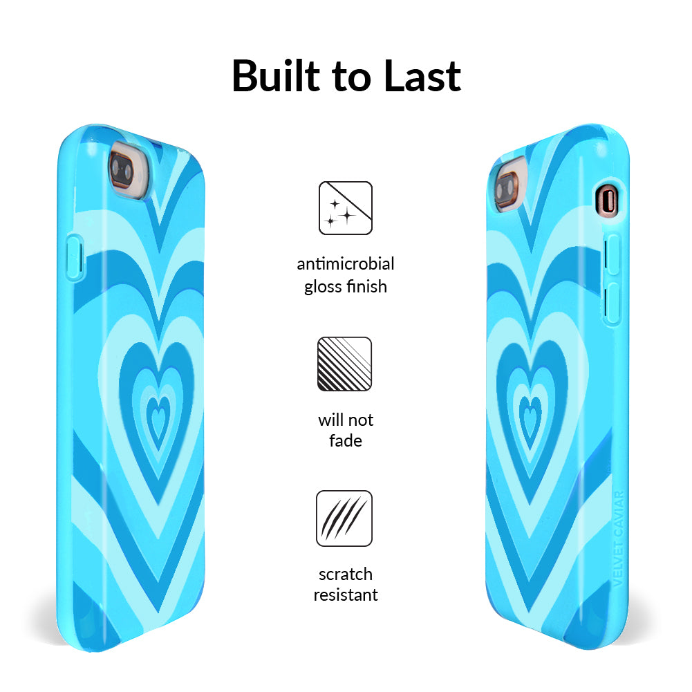 Blue Sweethearts iPhone Case – Cute Aesthetic Phone Cover