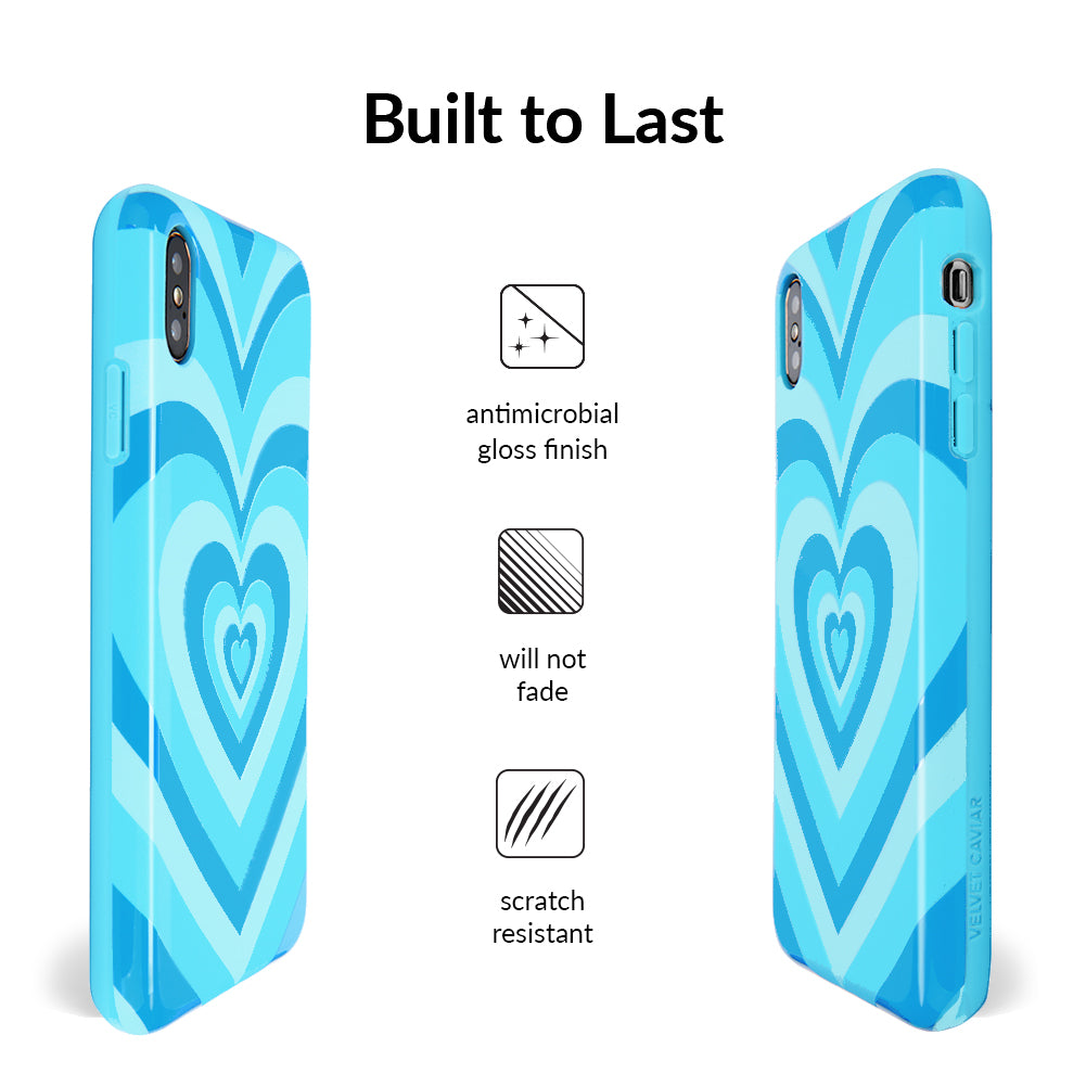 Blue Sweethearts iPhone Case – Cute Aesthetic Phone Cover
