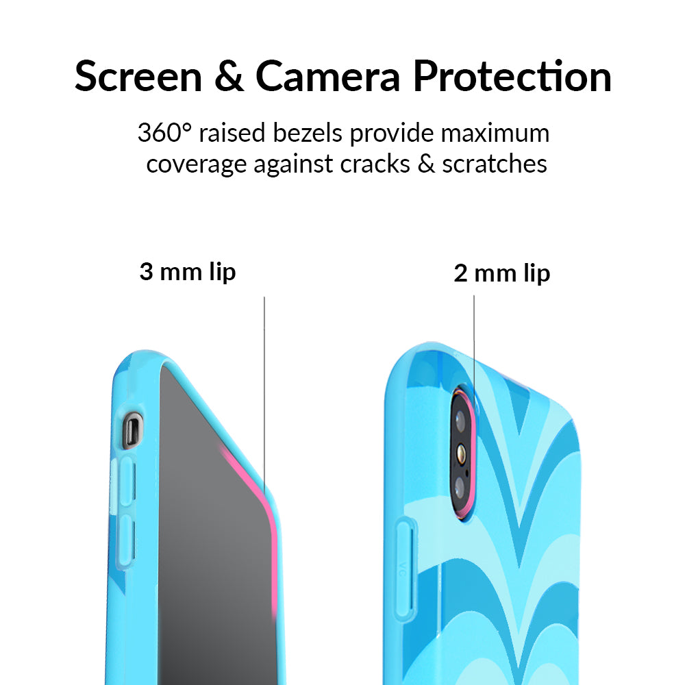 Blue Sweethearts iPhone Case – Cute Aesthetic Phone Cover