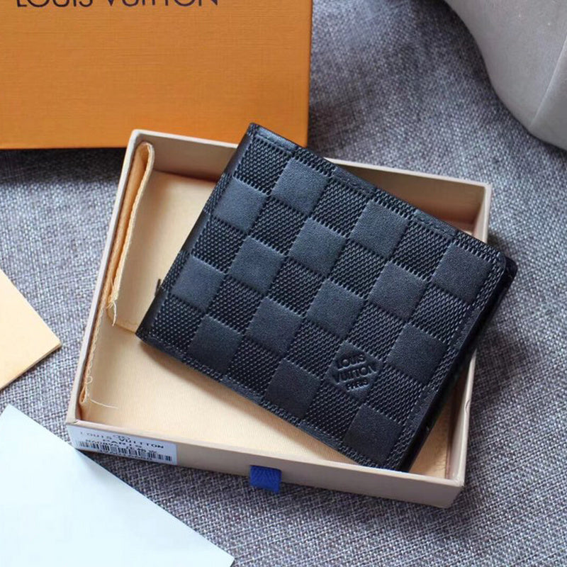 Leather Wallet Card With BOX