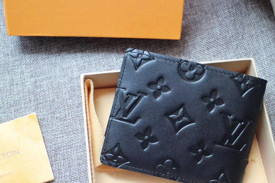 Leather Wallet Card With BOX