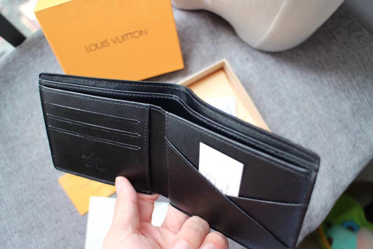 Leather Wallet Card With BOX