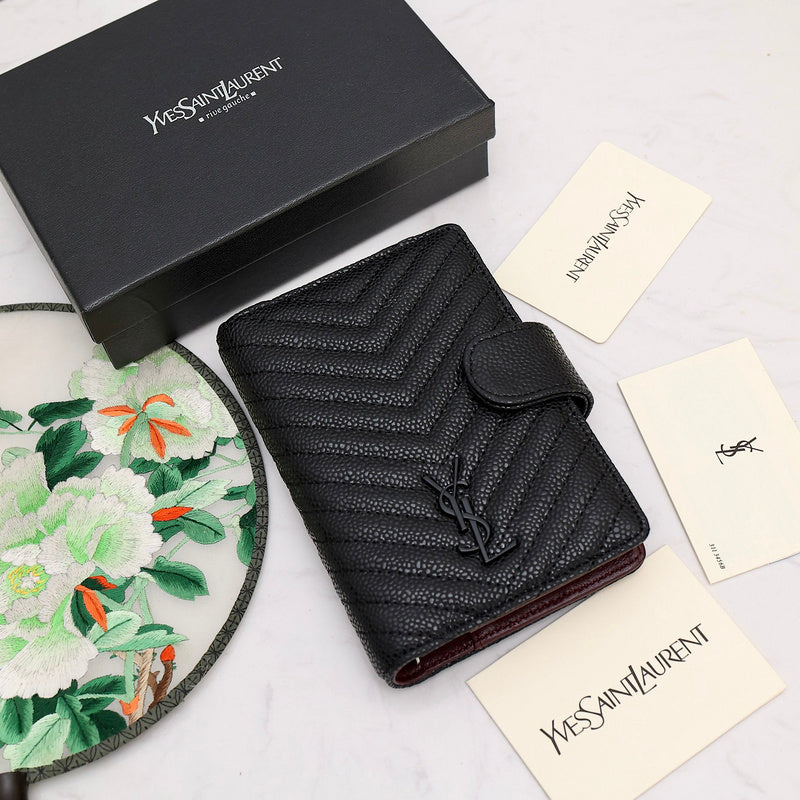 leather wallet Bag with box