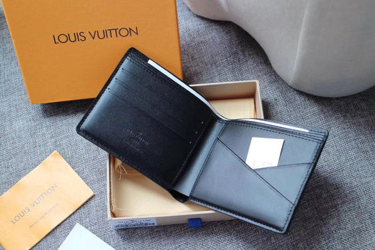 Leather Wallet Card With BOX