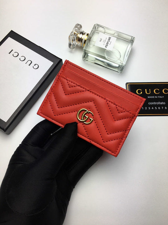 Leather Wallet Card Holder
