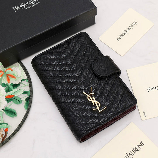 leather wallet Bag with box