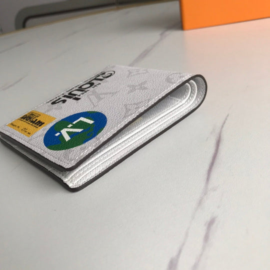Leather ID Wallet Card