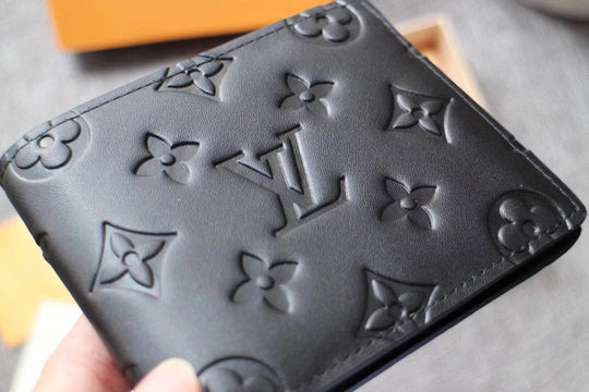 Leather Wallet Card With BOX