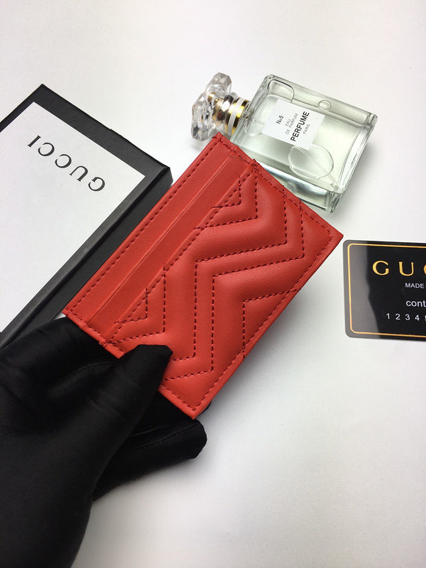 Leather Wallet Card Holder
