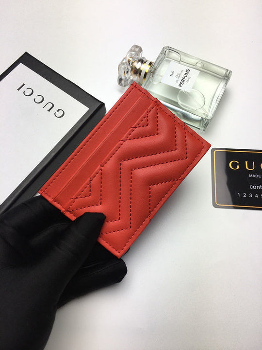 Leather Wallet Card Holder