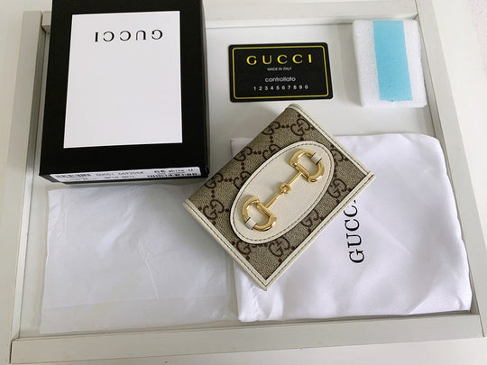 Fashion zipper wallet Holder + With BOX