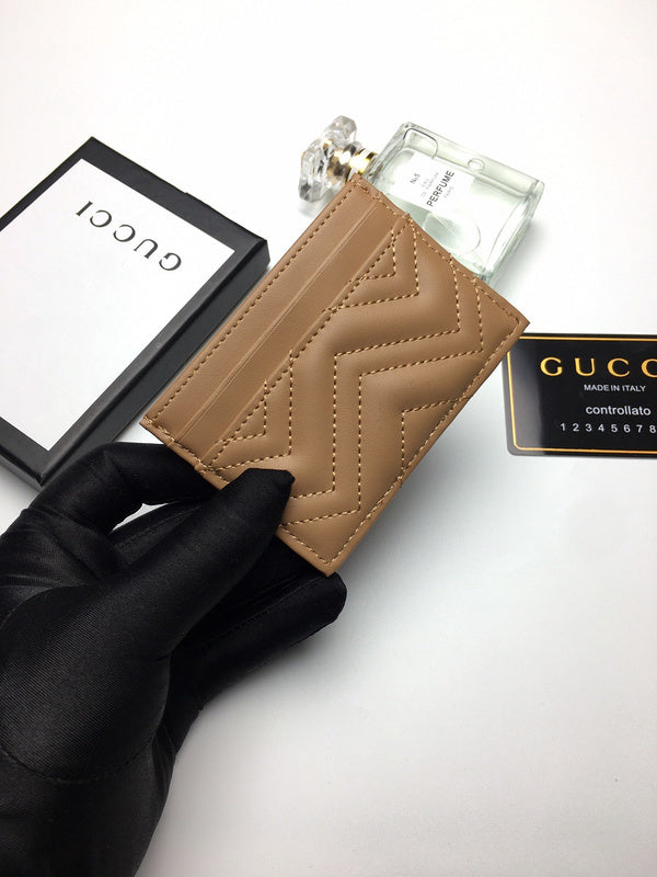 Leather Wallet Card Holder