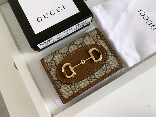 Fashion zipper wallet Holder + With BOX