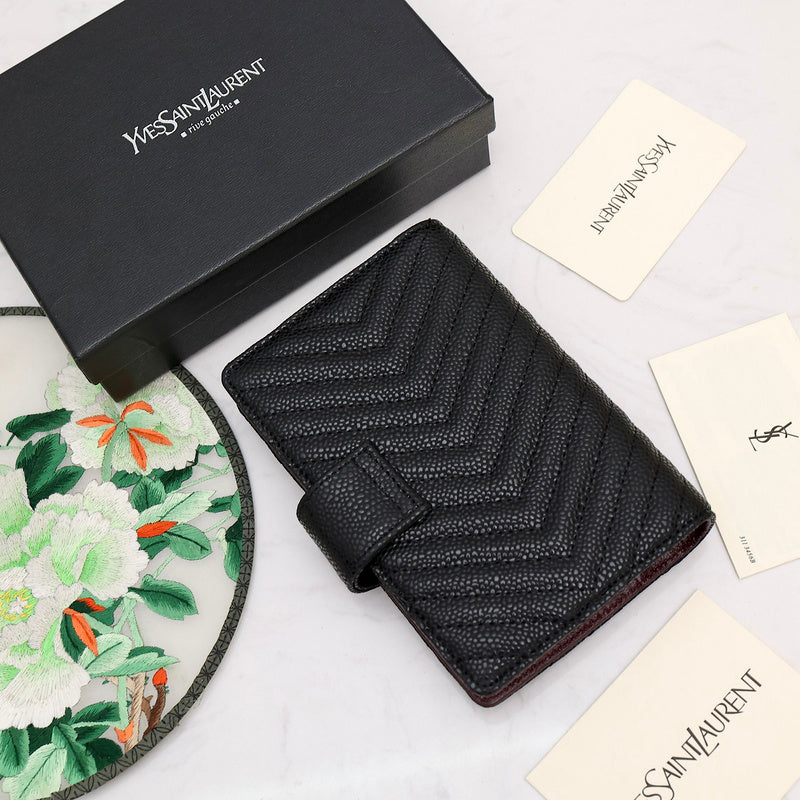 leather wallet Bag with box