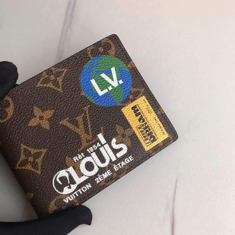 Leather ID Wallet Card