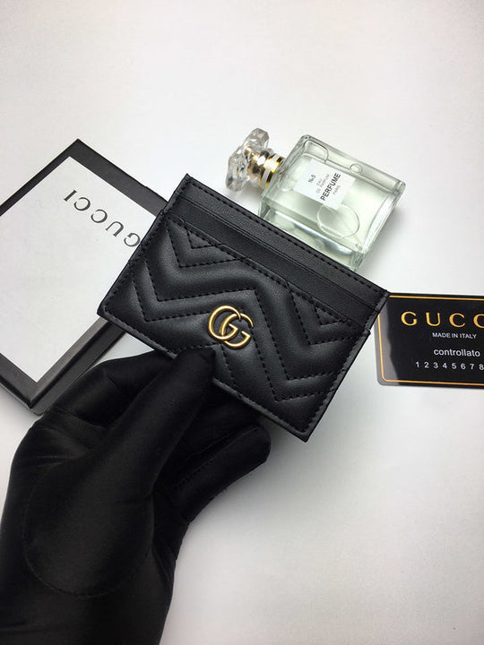 Leather Wallet Card Holder