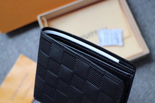 Leather Wallet Card With BOX