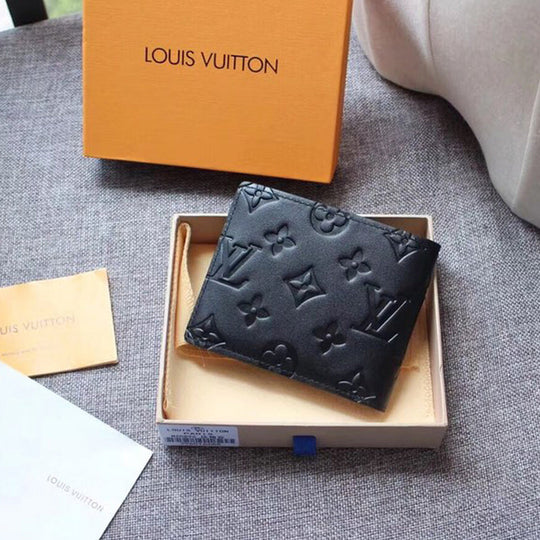 Leather Wallet Card With BOX
