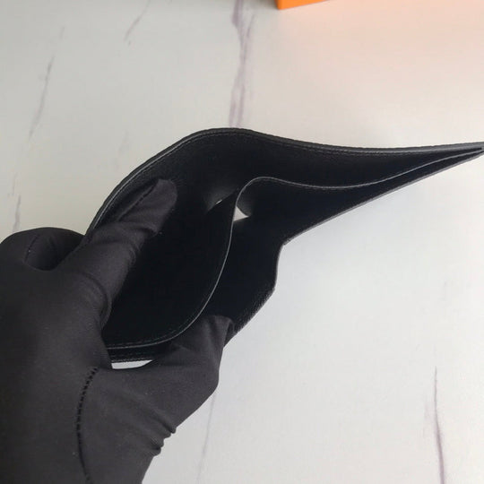 Leather ID Wallet Card