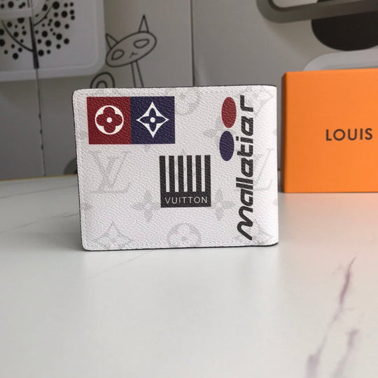 Leather ID Wallet Card