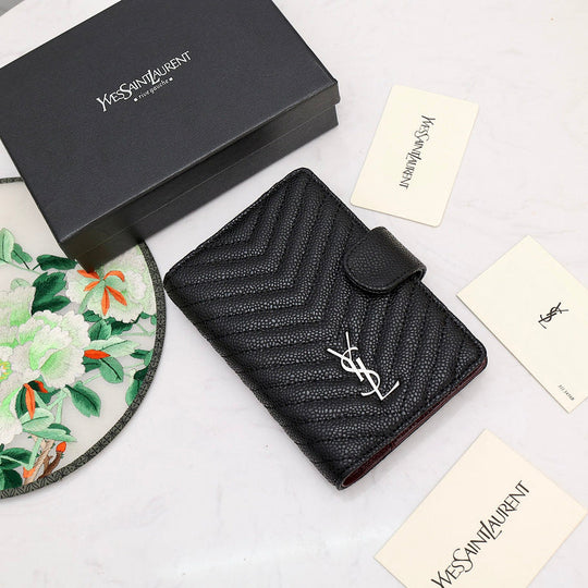 leather wallet Bag with box