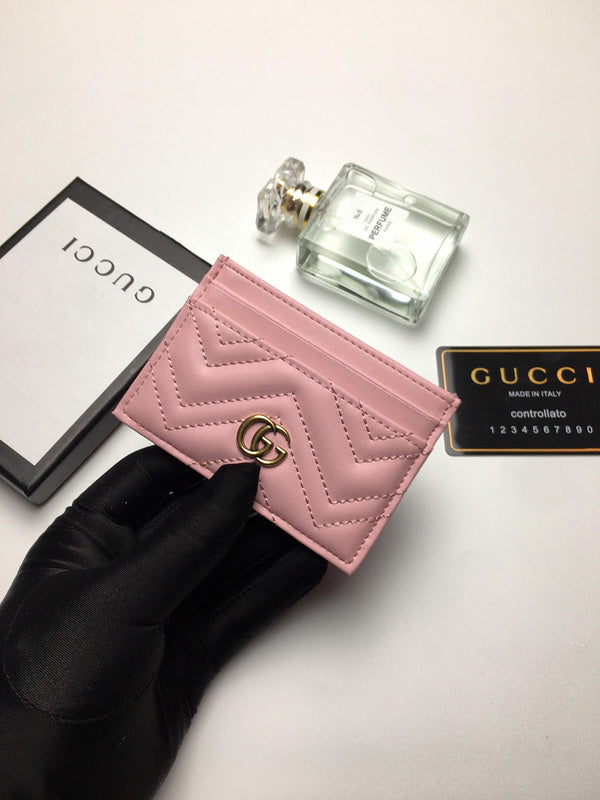 Leather Wallet Card Holder
