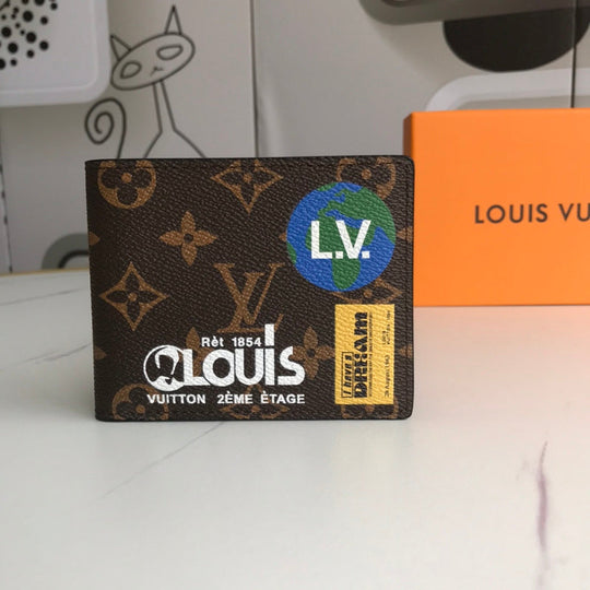 Leather ID Wallet Card