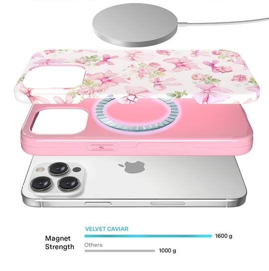 Posie Pink Bow iPhone Case – Cute Aesthetic Phone Cover