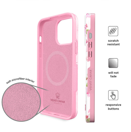 Posie Pink Bow iPhone Case – Cute Aesthetic Phone Cover