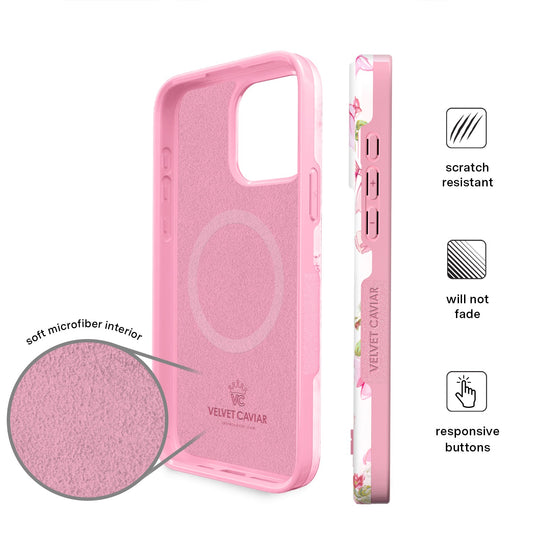 Posie Pink Bow iPhone Case – Cute Aesthetic Phone Cover