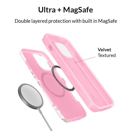 Posie Pink Bow iPhone Case – Cute Aesthetic Phone Cover