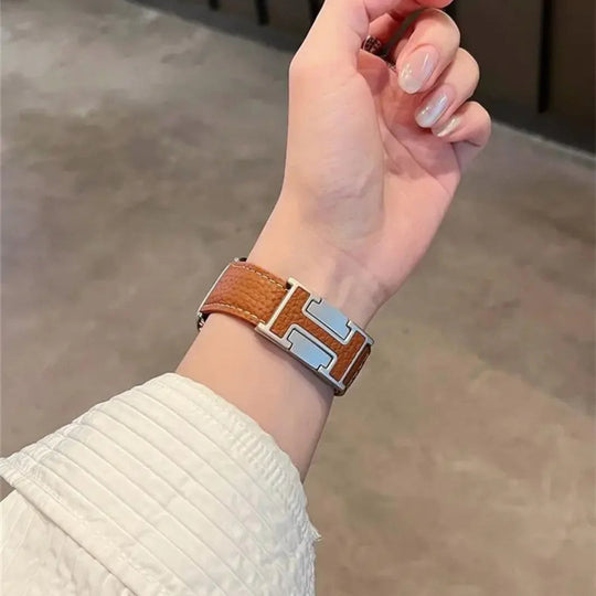 Fashion Apple watch band Leather Strap