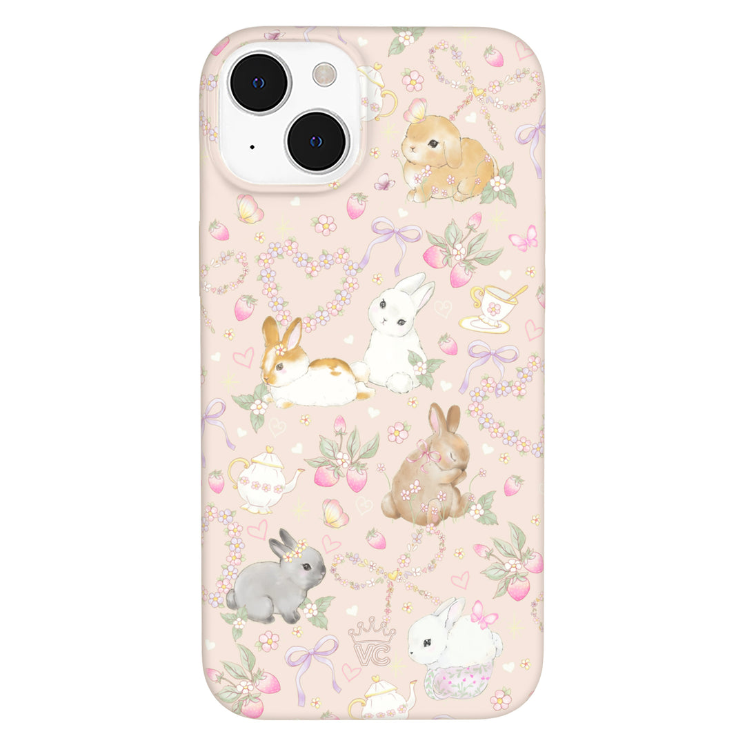 Bunnies & Bows iPhone Case – Trendy Protective Phone Cover