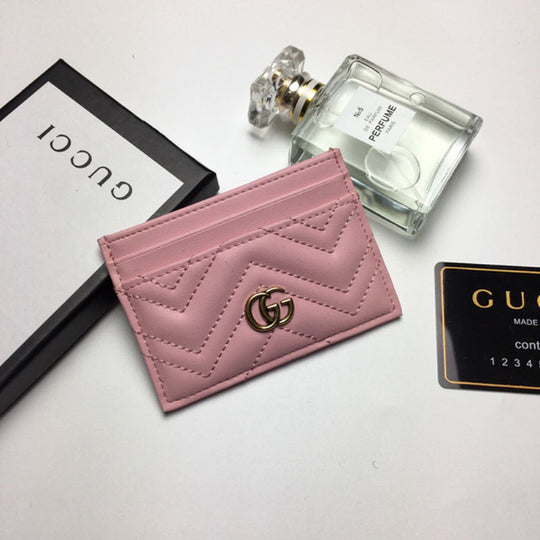 Leather Wallet Card Holder