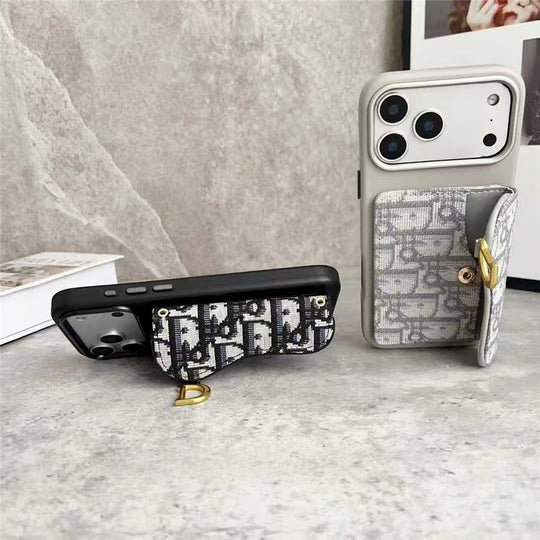 Leather Phone Case With Card Holder For iPhone 17-12