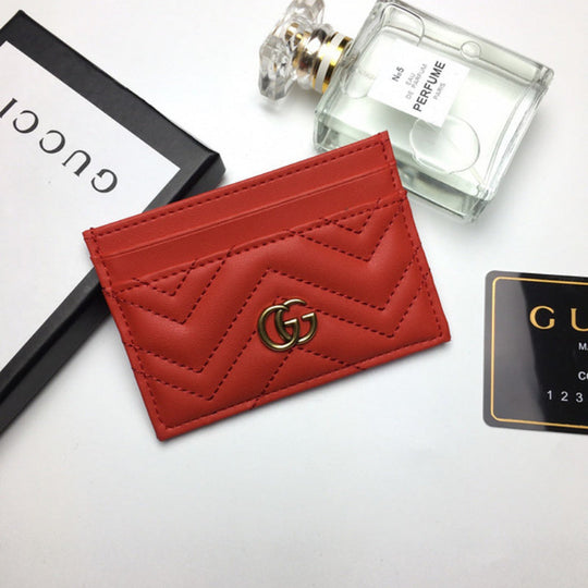 Leather Wallet Card Holder