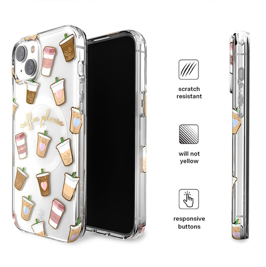 Coffee First iPhone Case – Stylish Slim Phone Cover