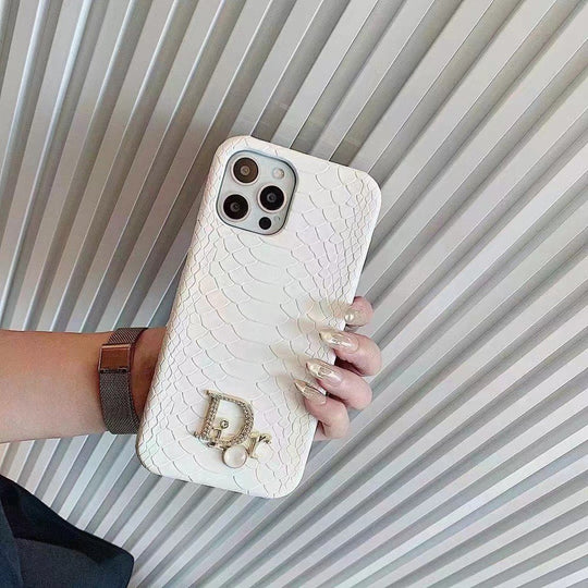 Luxury Snake Skin Textured Phone Case