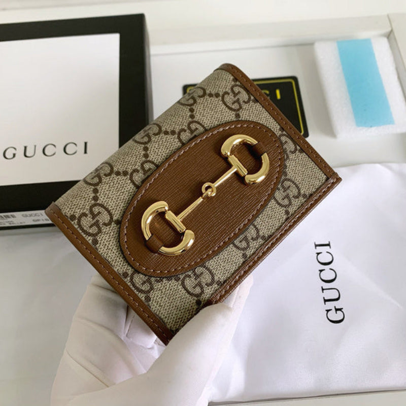 Fashion zipper wallet Holder + With BOX