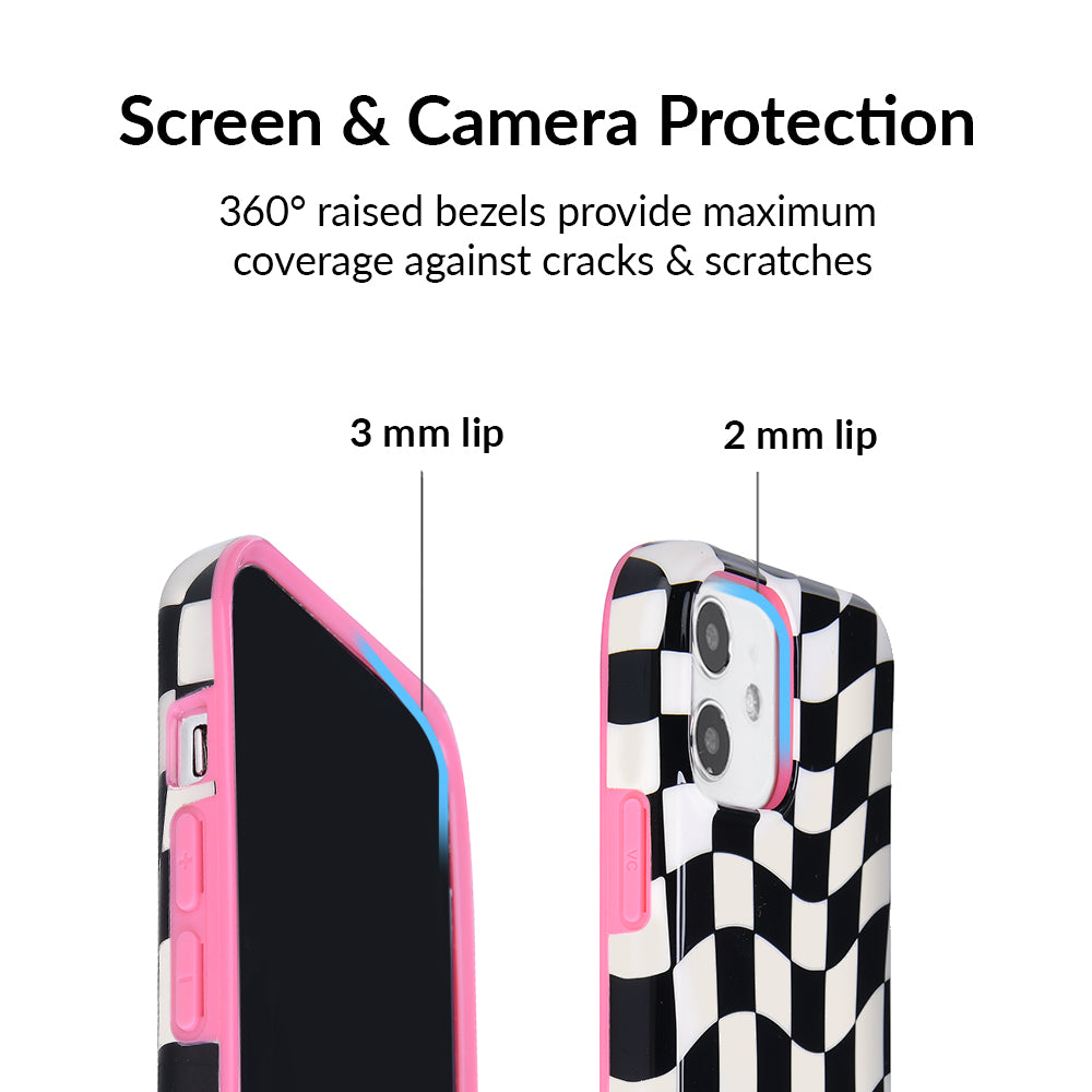 Vibe Check iPhone Case – Cute Aesthetic Phone Cover