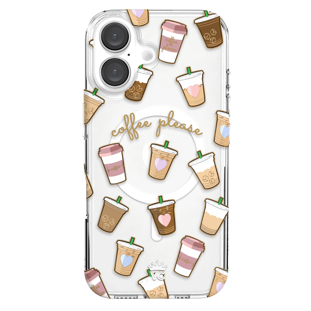 Coffee First iPhone Case – Stylish Slim Phone Cover
