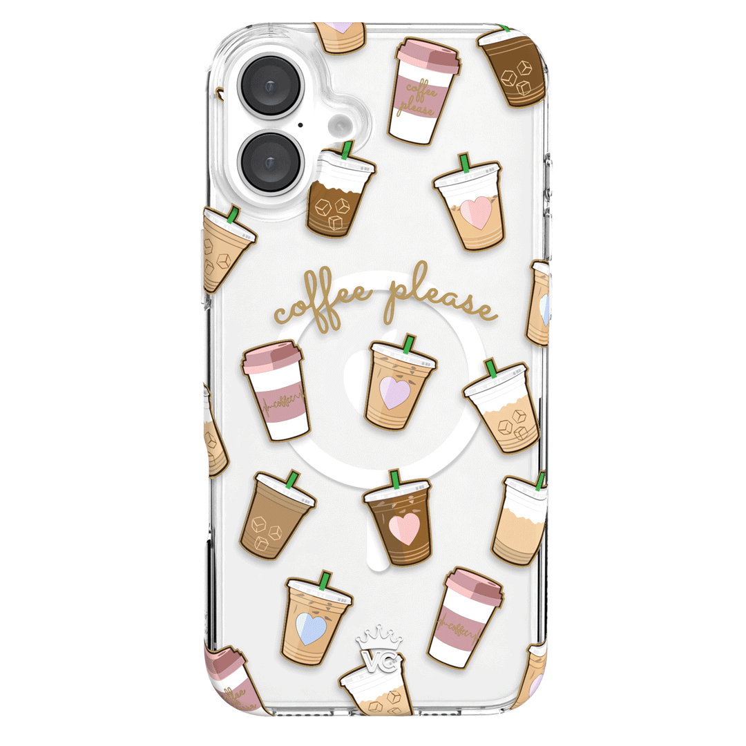 Coffee First iPhone Case – Stylish Slim Phone Cover