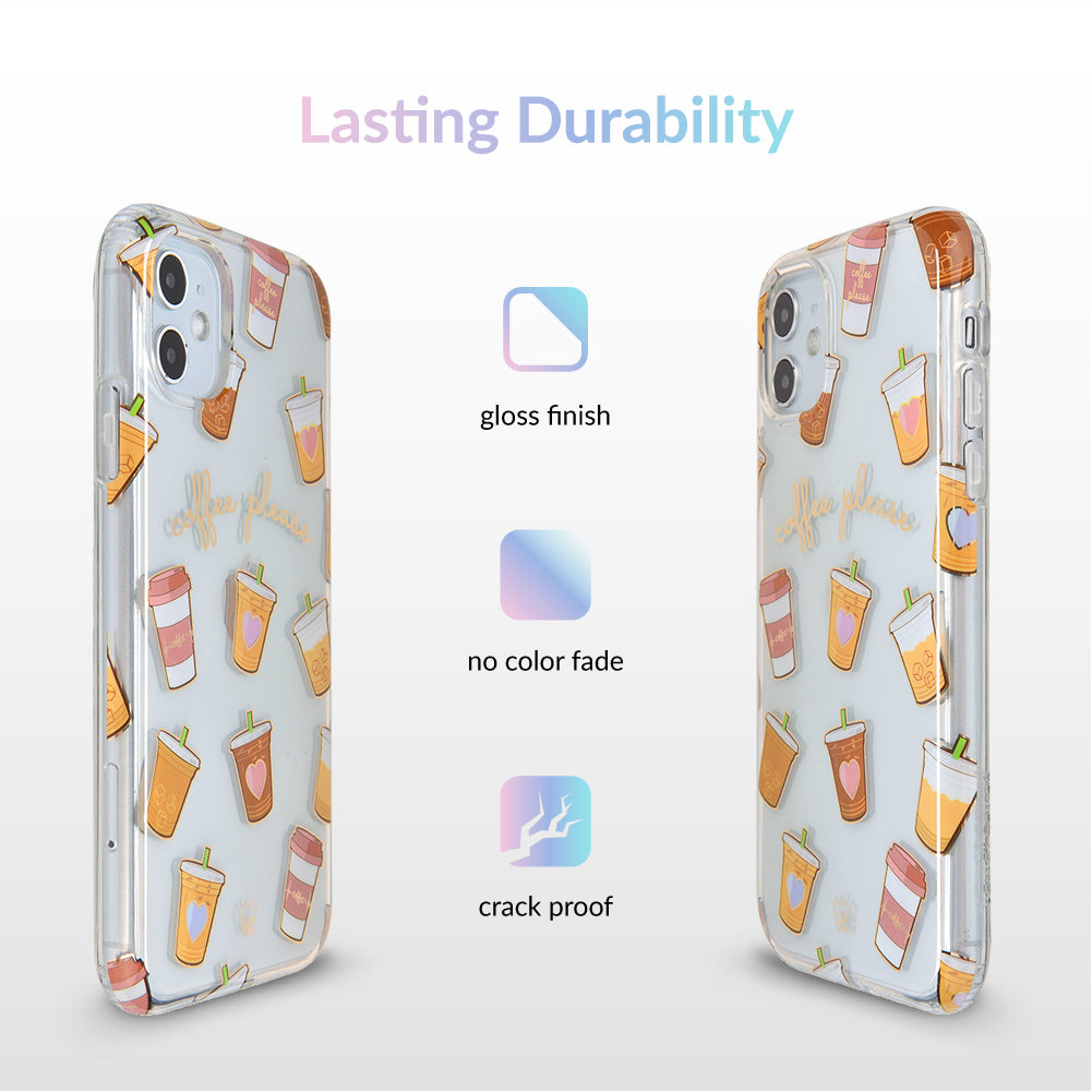 Coffee First iPhone Case – Stylish Slim Phone Cover