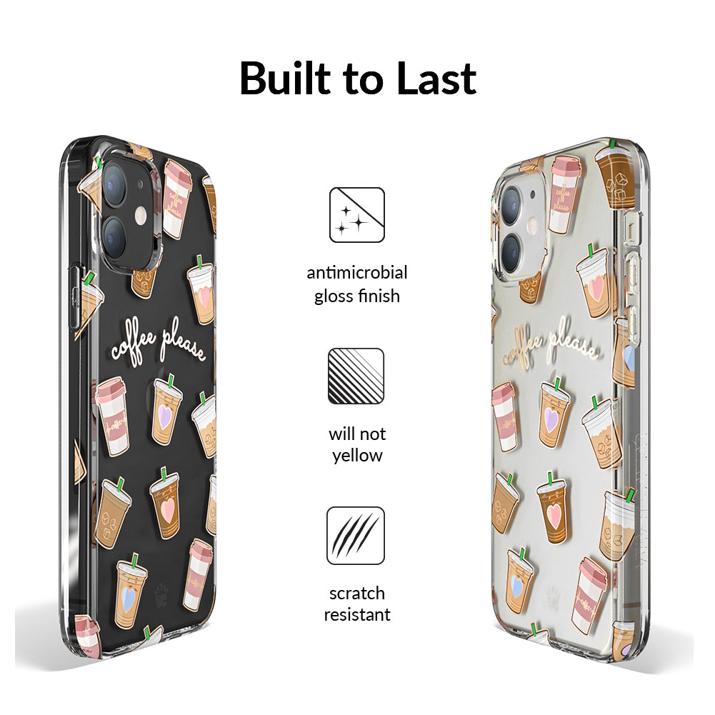 Coffee First iPhone Case – Stylish Slim Phone Cover