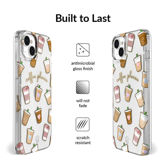 Coffee First iPhone Case – Stylish Slim Phone Cover
