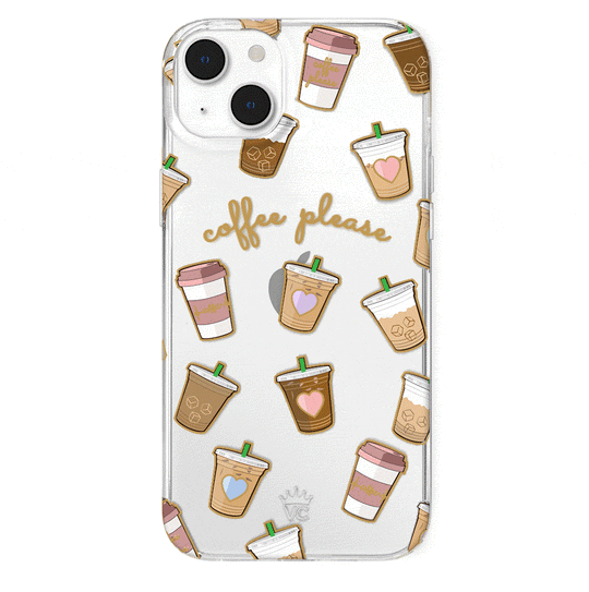 Coffee First iPhone Case – Stylish Slim Phone Cover