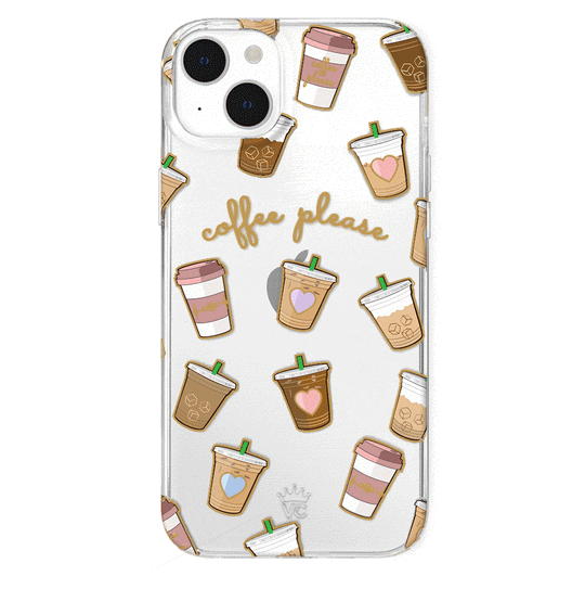 Coffee First iPhone Case – Stylish Slim Phone Cover