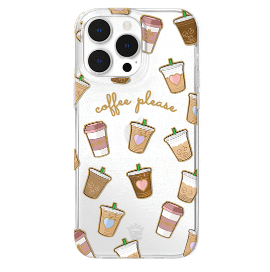 Coffee First iPhone Case – Stylish Slim Phone Cover