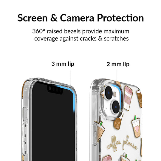 Coffee First iPhone Case – Stylish Slim Phone Cover