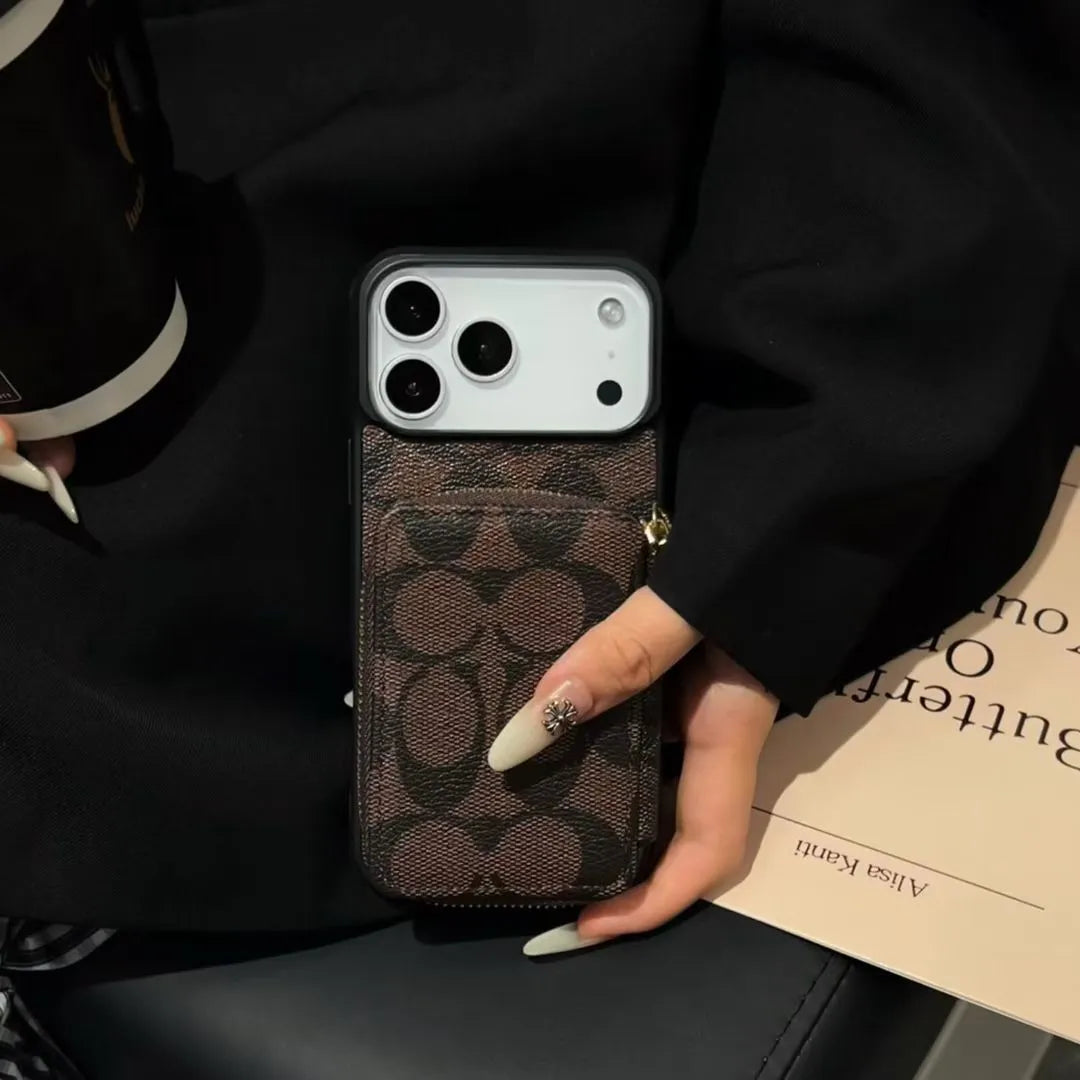 Designer Phone Case With Lux Wallet Card